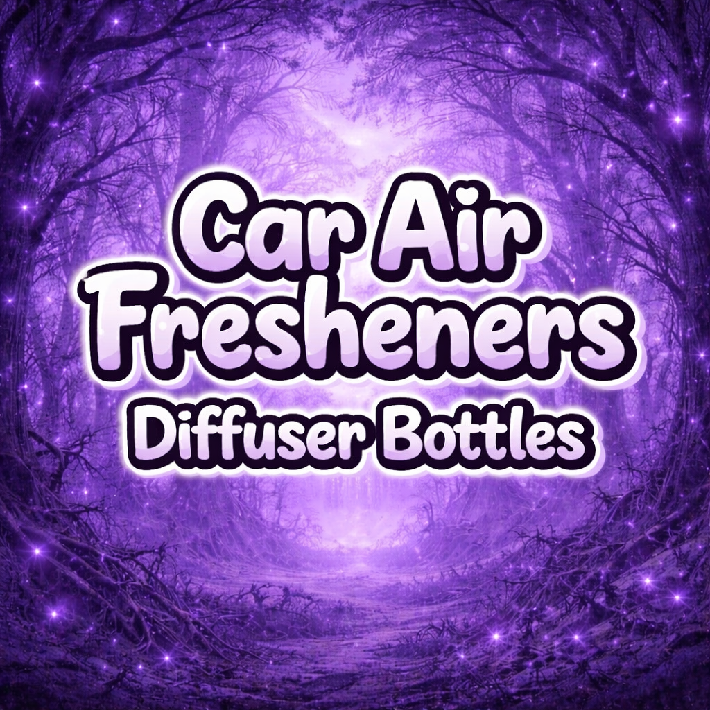 Car Air Freshener Diffuser Bottles