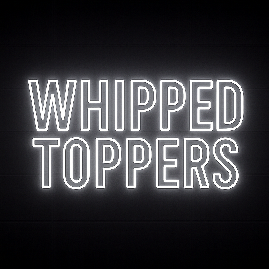 3D Printed Whipped Toppers