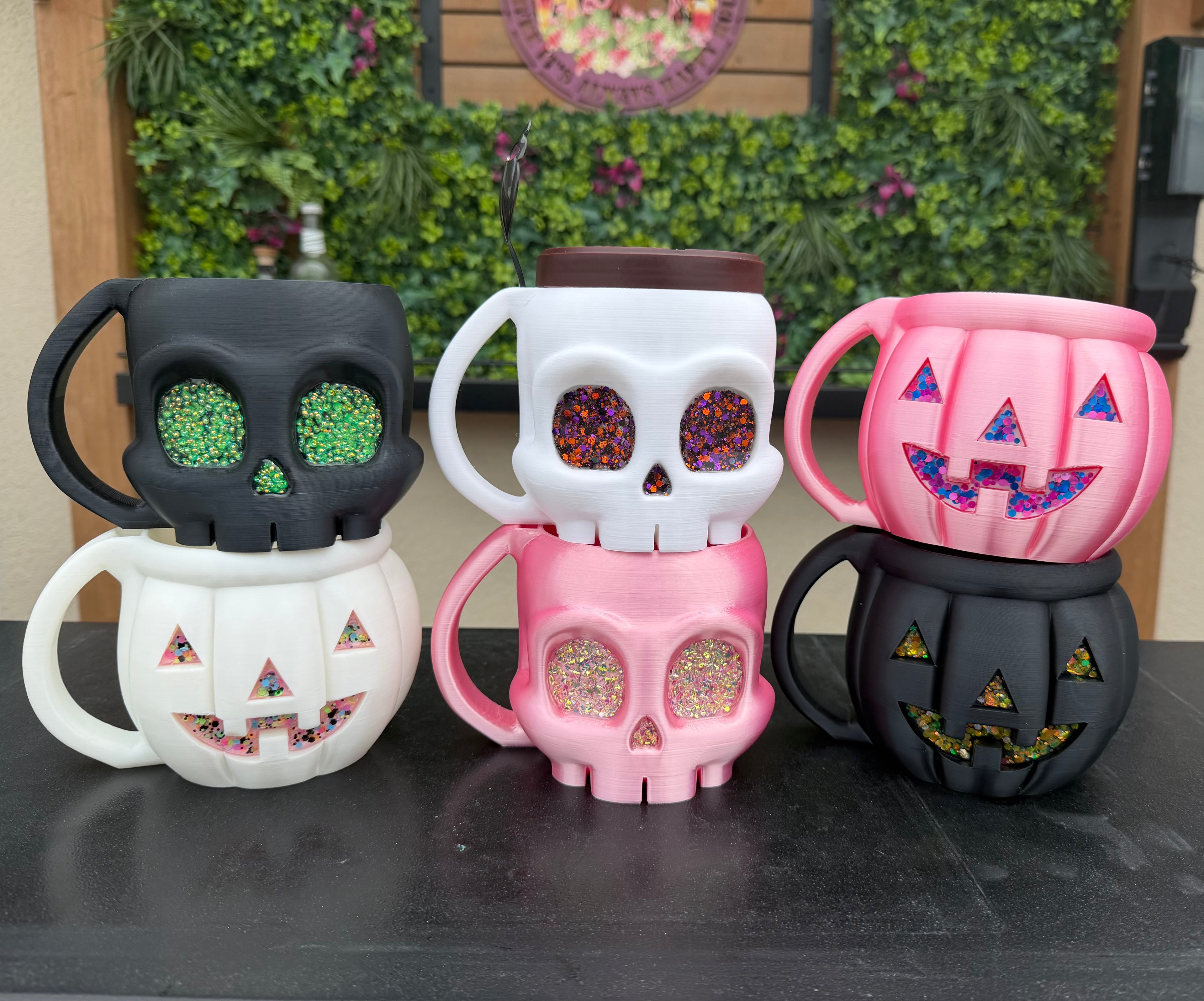 Ghoulish Ice Cream Pint Holders
