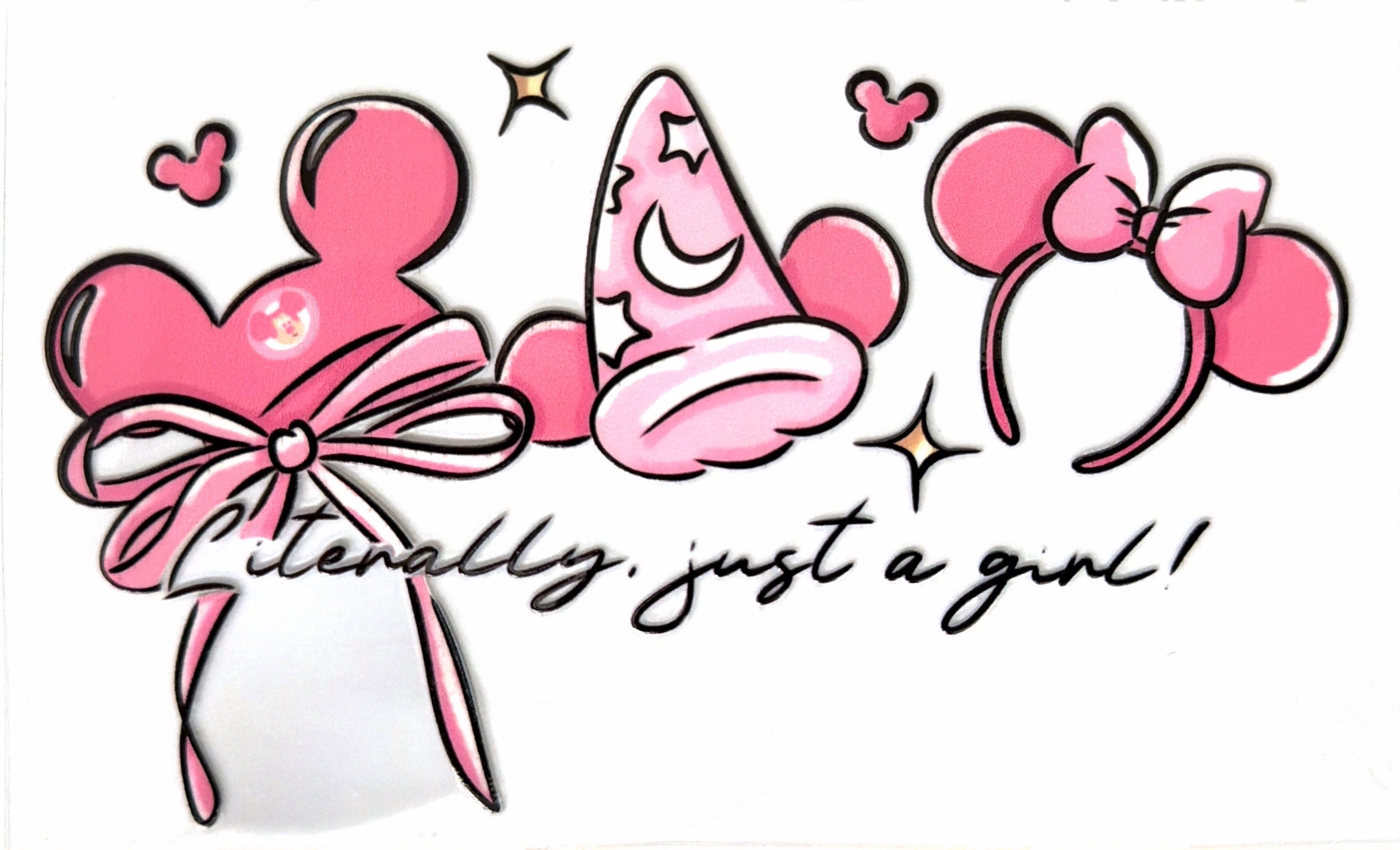 Literally, just a girl